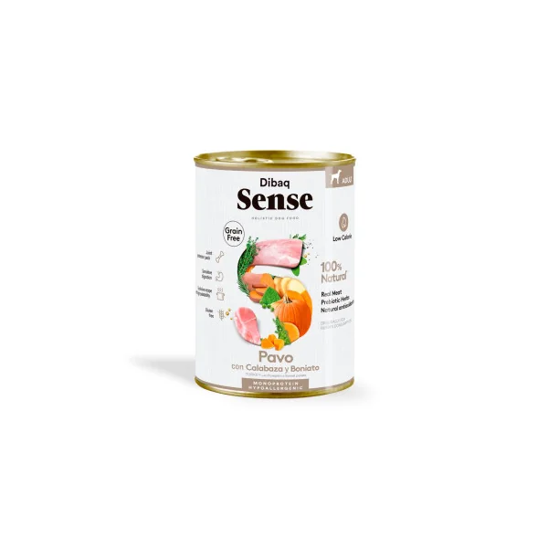 Dibaq Sense Adult Grain Free Pavo Latas