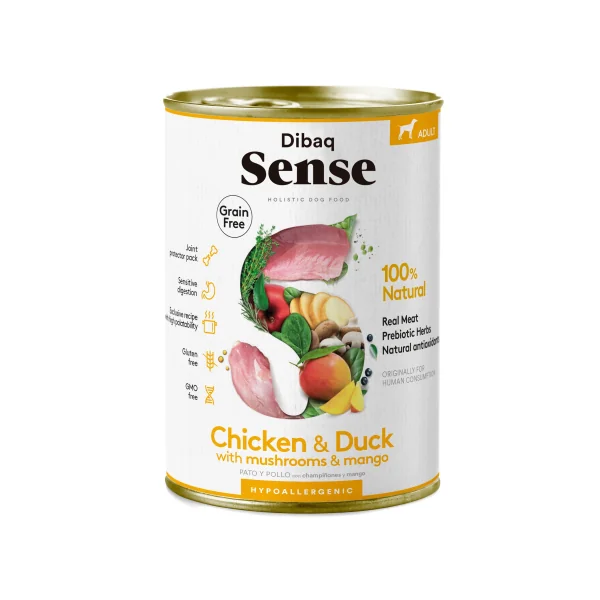 Dibaq Sense Adult Pollo y Pato Húmedo