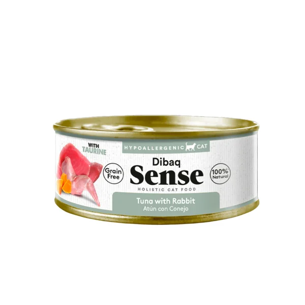 Dibaq Sense - Atún y Conejo con Calabaza 70g