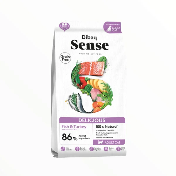 Dibaq Sense Cat Delicious — Pienso Holístico Sin Cereales para Gatos Adultos