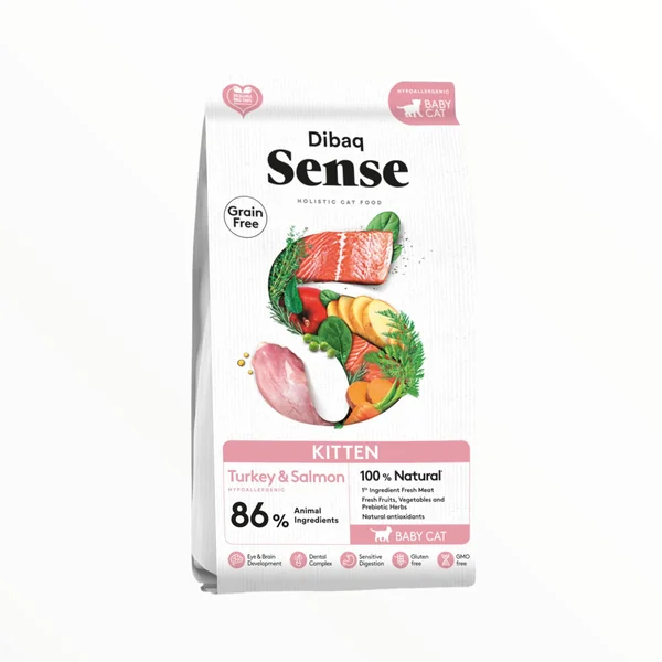 Dibaq Sense Cat Kitten — Pienso Holístico Sin Cereales para Gatitos