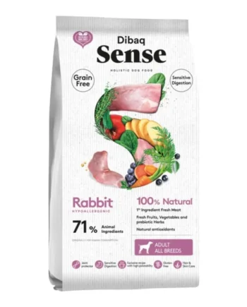 Dibaq Sense Grain Free Conejo — Pienso Holístico para Perros Adultos