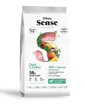 Dibaq Sense - Grain Free Pato y Pavo Light/Senior