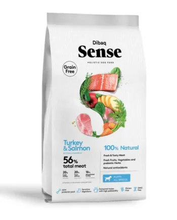Dibaq Sense - Grain Free Salmón y Pavo (Cachorro)