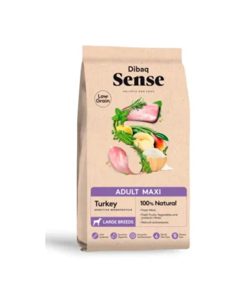 Dibaq Sense Maxi Adult Low Grain Pavo
