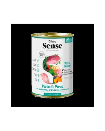 Dibaq Sense - Pato y Pavo 380g