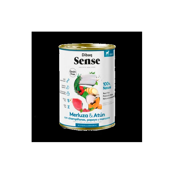 Dibaq Sense - Pescado Blanco y Atún 380g