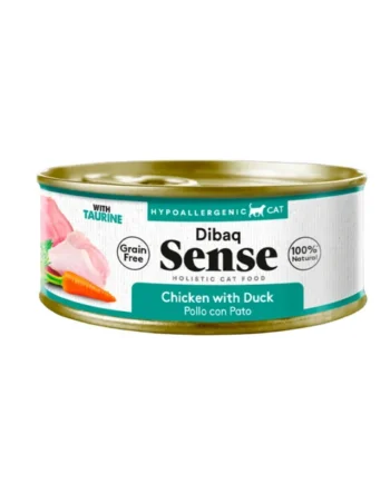 Dibaq Sense - Pollo y Pato con Zanahorias 70g