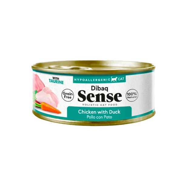 Dibaq Sense - Pollo y Pato con Zanahorias 70g