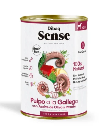 Dibaq Sense pulpo a la gallega Comida húmeda para perros