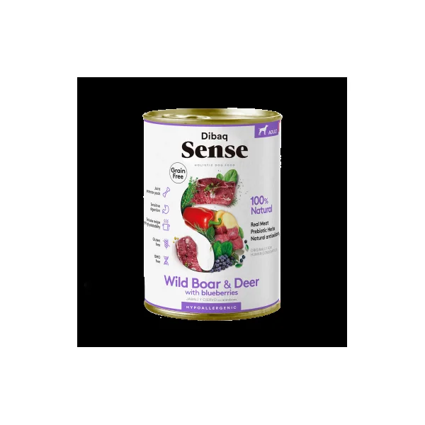 Dibaq Sense - Salvaje Ciervo y Jabalí 380g