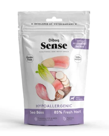 Dibaq Sense - Snack Hypoallergenic Lubina 100g