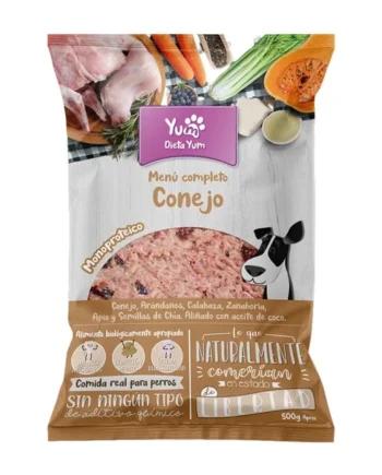 Dieta Yum Menú de Conejo
