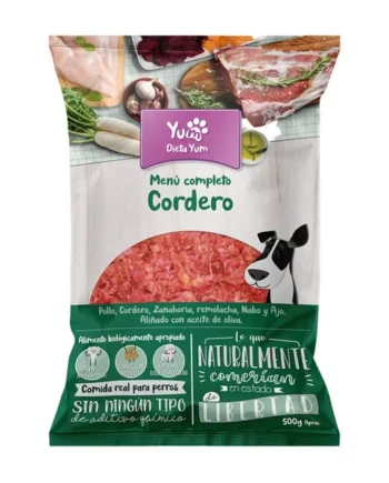 Dieta Yum Menú de Cordero