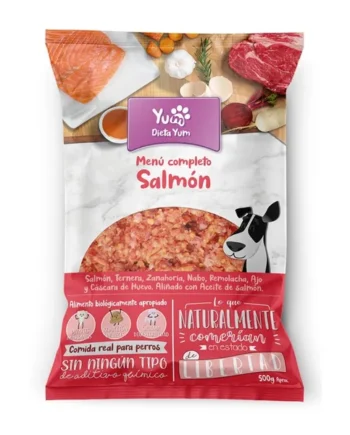 Dieta Yum Menú de Salmón