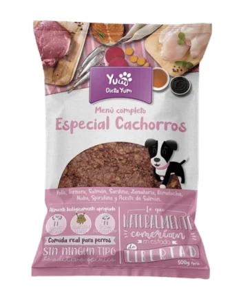Dieta Yum Menú para Cachorros