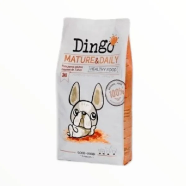 Dingo Mature & Daily para Perros Mayores y Sedentarios — Pienso Natural