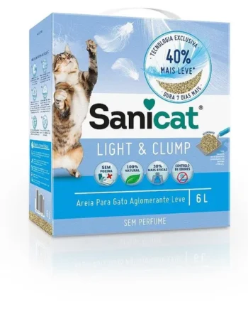 Disfruta lo mejor de las compras en línea con Sanicat Light Clump Para Gatos - Nuevos hallazgos en Gatospetshop.com.