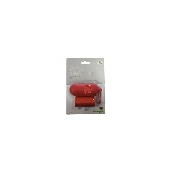 Dispensador de bolsas perro 2 rollos con 15 u cada uno
