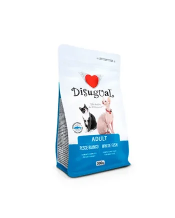Disugual Adult Pescado Blanco para Gatos