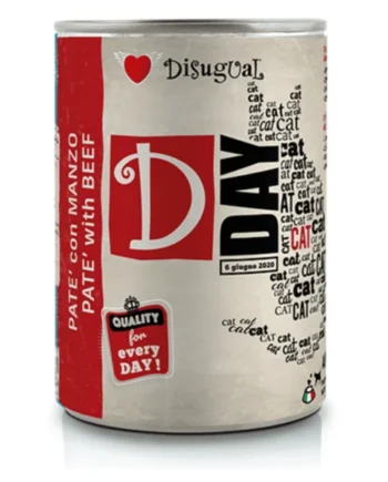 Disugual D-DAY cat TERNERA 6x400 g