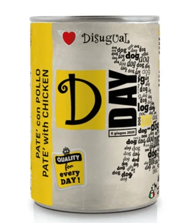 Disugual D-DAY dog POLLO 6x400 g