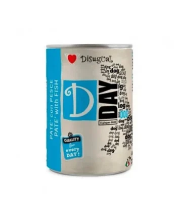 Disugual D-Day Pescado Latas para Perros