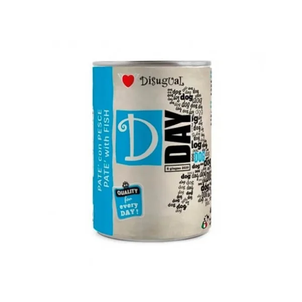 Disugual D-Day Pescado Latas para Perros