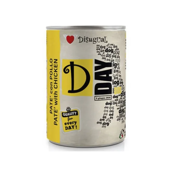 Disugual D-Day Pollo Latas para Perros