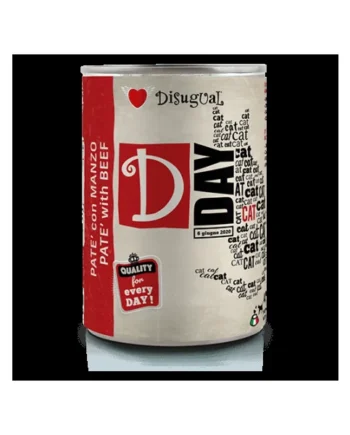 Disugual D-Day Ternera Latas para Gatos