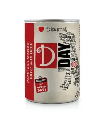 Disugual D-Day Ternera Latas para Perros