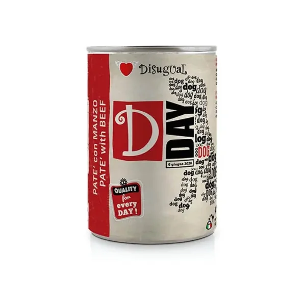 Disugual D-Day Ternera Latas para Perros