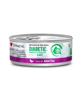 Disugual Diet Cat Diabetic Pato Lata para Gatos