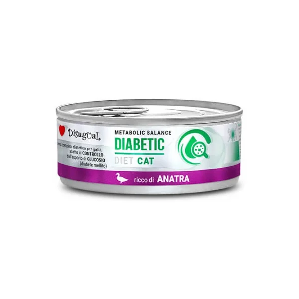 Disugual Diet Cat Diabetic Pato Lata para Gatos