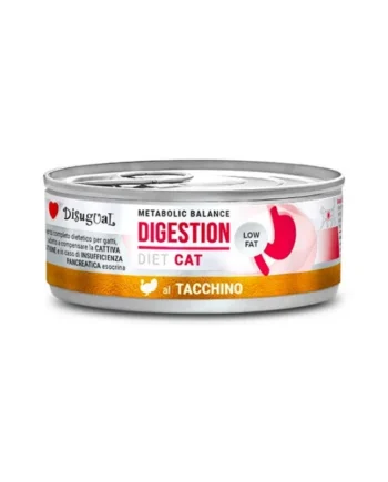 Disugual Diet Cat Digestion Pavo Lata para Gatos