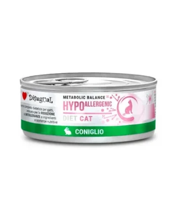Disugual Diet Cat Hypoallergenic Conejo Lata para Gatos