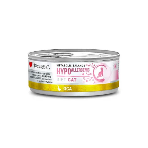 Disugual Diet Cat Hypoallergenic Ganso Lata para Gatos