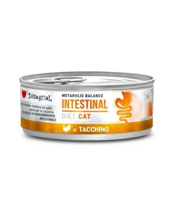 Disugual Diet Cat Intestinal Pavo Lata para Gatos