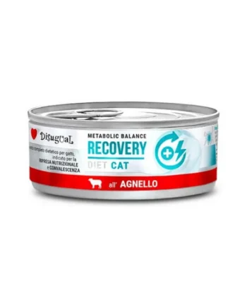 Disugual Diet Cat Recovery Cordero Lata para Gatos