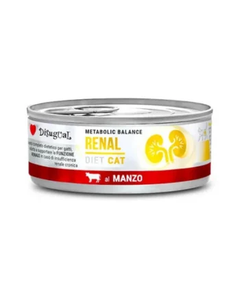 Disugual Diet Cat Renal Ternera Lata para Gatos