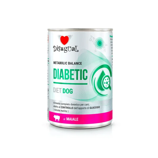Disugual Diet Diabetic Cerdo Lata Perro