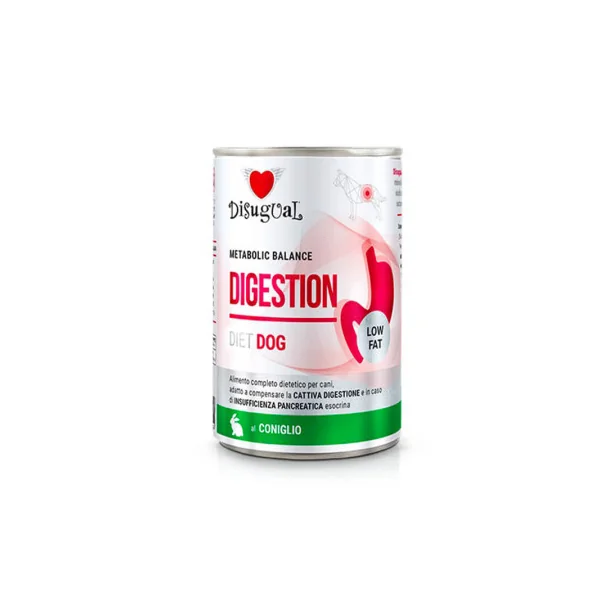 Disugual Diet Digestion Conejo Lata Perro