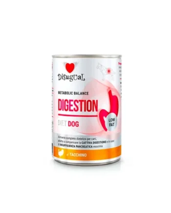 Disugual Diet Digestion Pavo Lata Perro