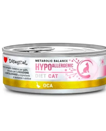 Disugual Diet Hypoallergenic de Ganso Lata para Gatos
