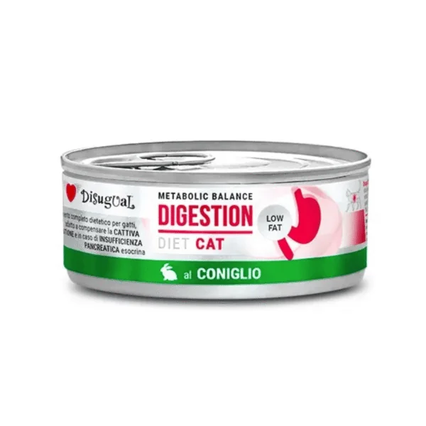 Disugual Digestión cat CONEJO low fat 12x85 g