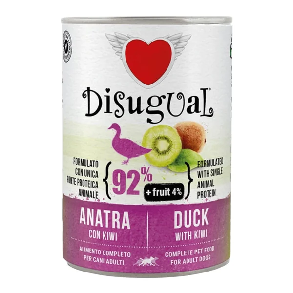 Disugual Fresh Fruit Plus Pato y Kiwi para Perros — Comida Húmeda