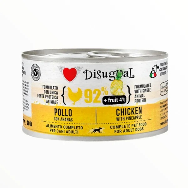 Disugual Fresh Fruit Plus Pollo y Piña para Perros — Comida Húmeda