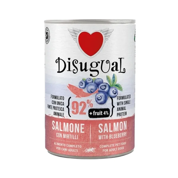 Disugual Fresh Fruit Plus Salmón y Arándanos para Perros — Comida Húmeda