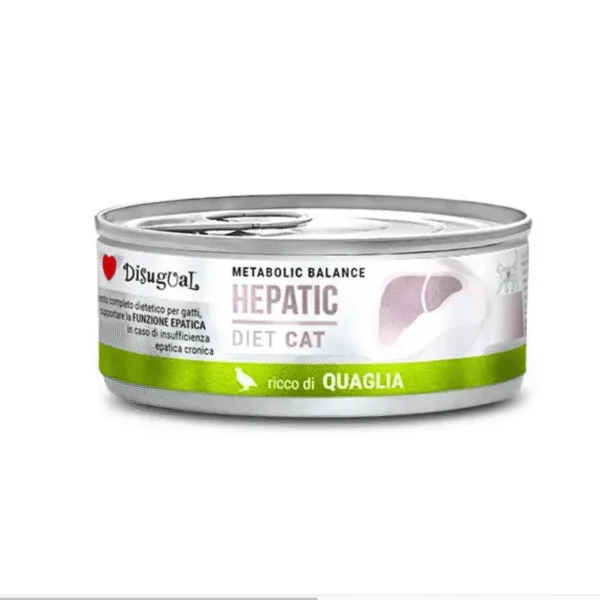 Disugual Hepatic cat CODORNIZ 12x85 g