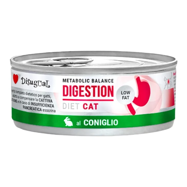 Disugual Mini Me Metabolic Digestión Conejo para Gatos — Dieta Veterinaria